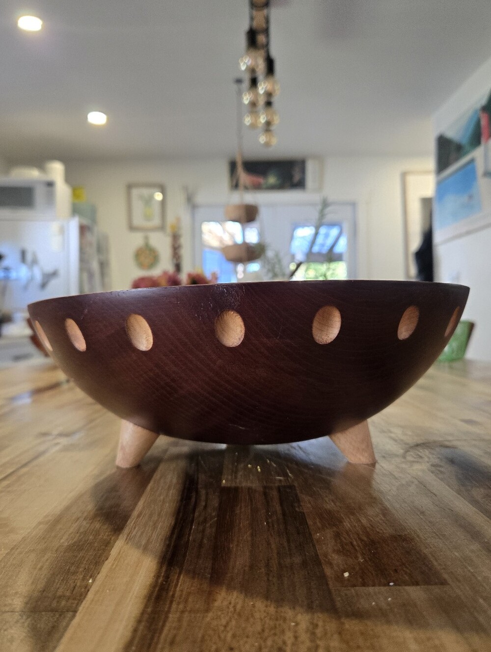 MCM Baribocraft Footed Salad/Fruit Bowl.